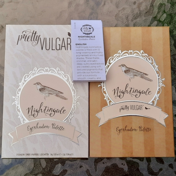 Pretty Vulgar Nightingale Eyeshadow Palette, NIB! - Picture 2 of 3